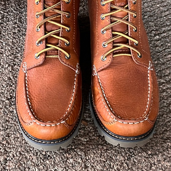 Eastland Charlie water resistant leather boots women's Size 8.5 - Picture 6 of 16